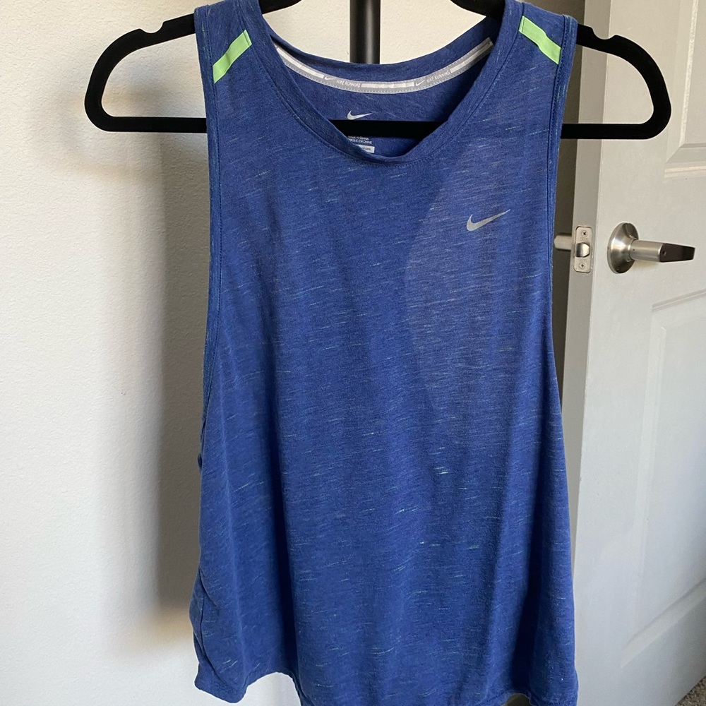 Nike tank top blue size M